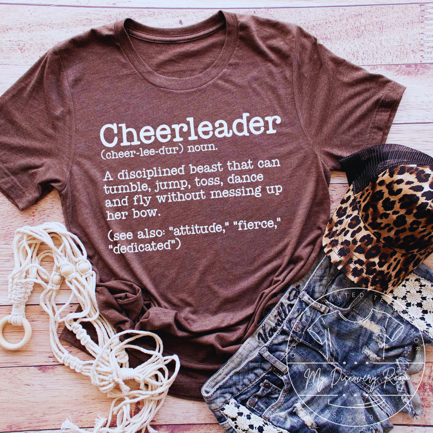 Cheerleader Definition Graphic Tee