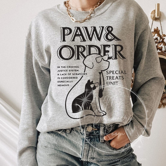 Paw & Order Special Treats Unit Graphic Tee