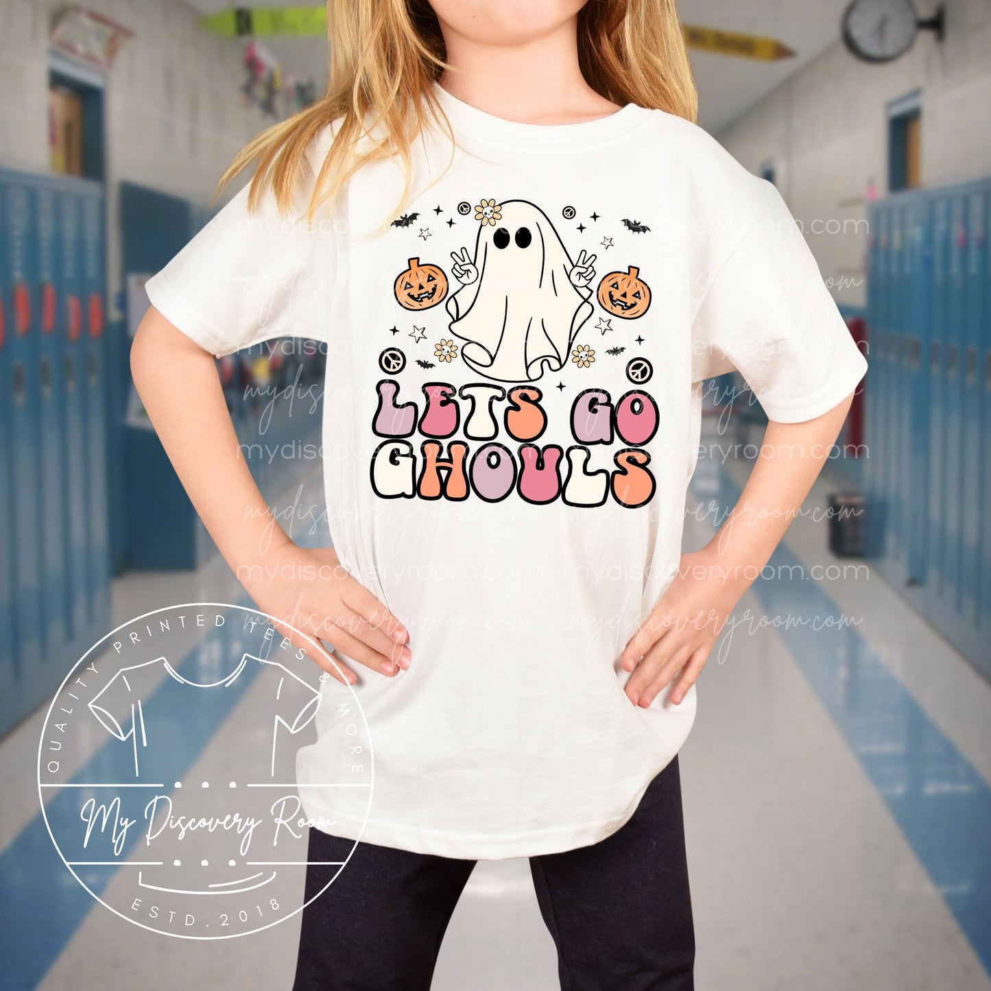 Let's Go Ghouls Youth Graphic Tee