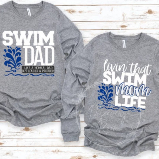 Swim Dad Graphic Tee