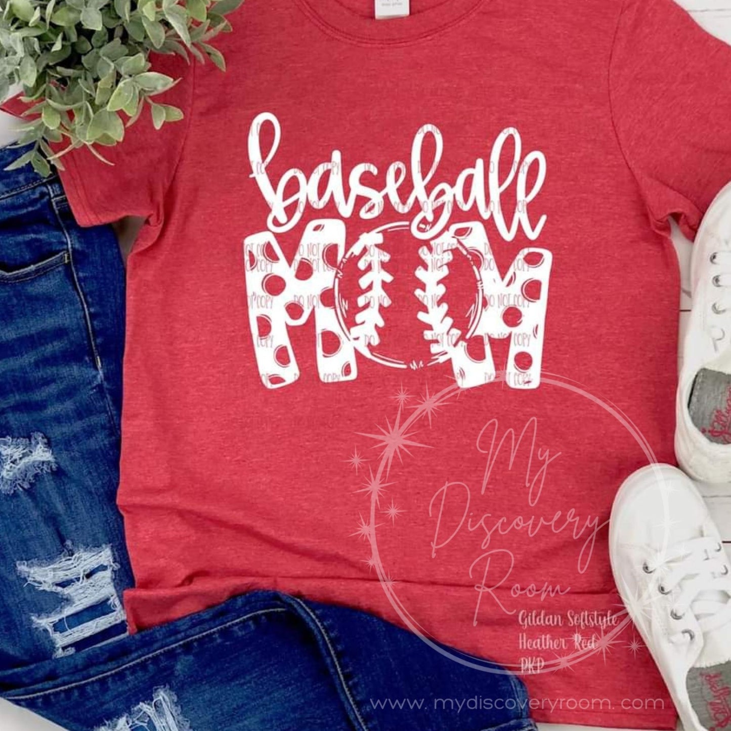 Baseball Mom Graphic Tee