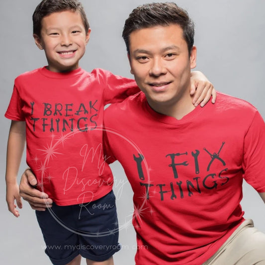 I Break Things Youth Graphic Tee