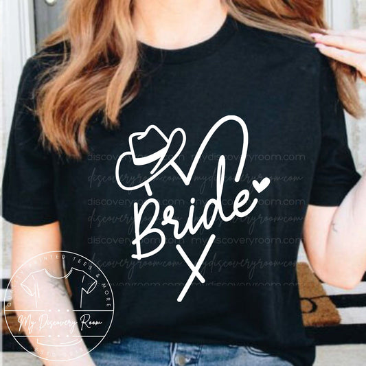 Bride With Heart Graphic Tee