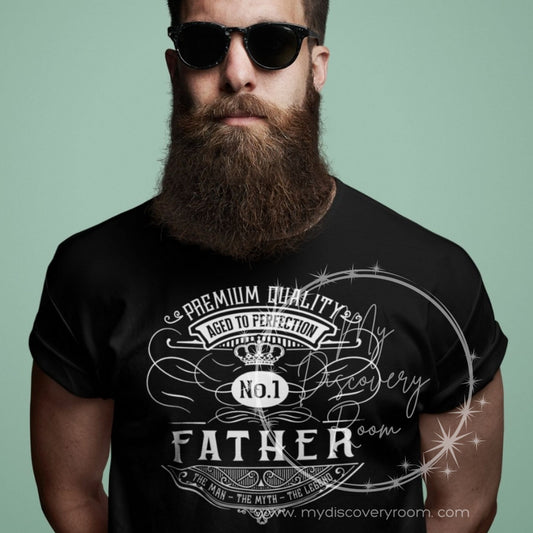 Number 1 Father Graphic Tee