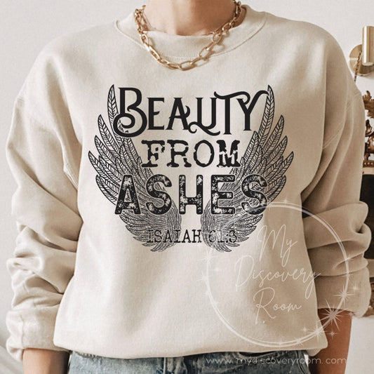 Beauty From Ashes Isaiah 61:3 Graphic Tee