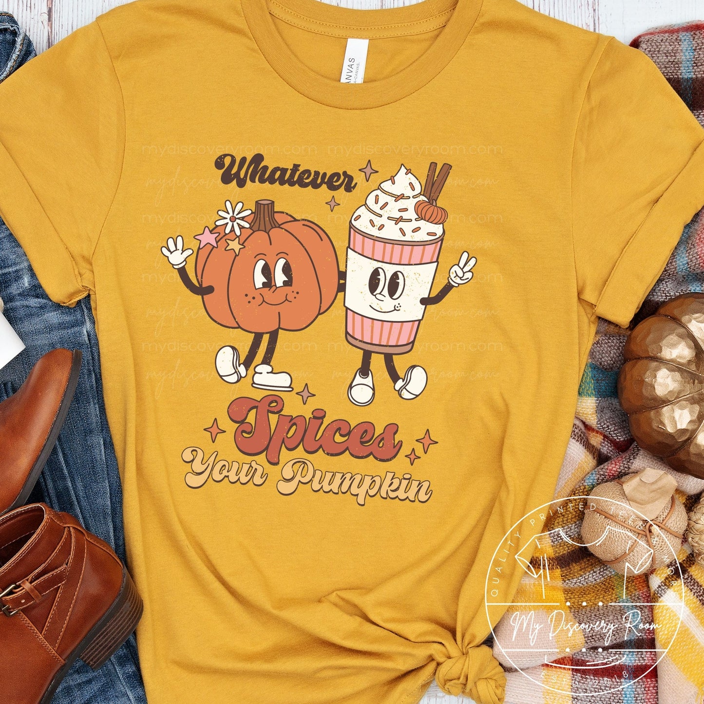 Whatever Spices Your Pumpkin Graphic Tee