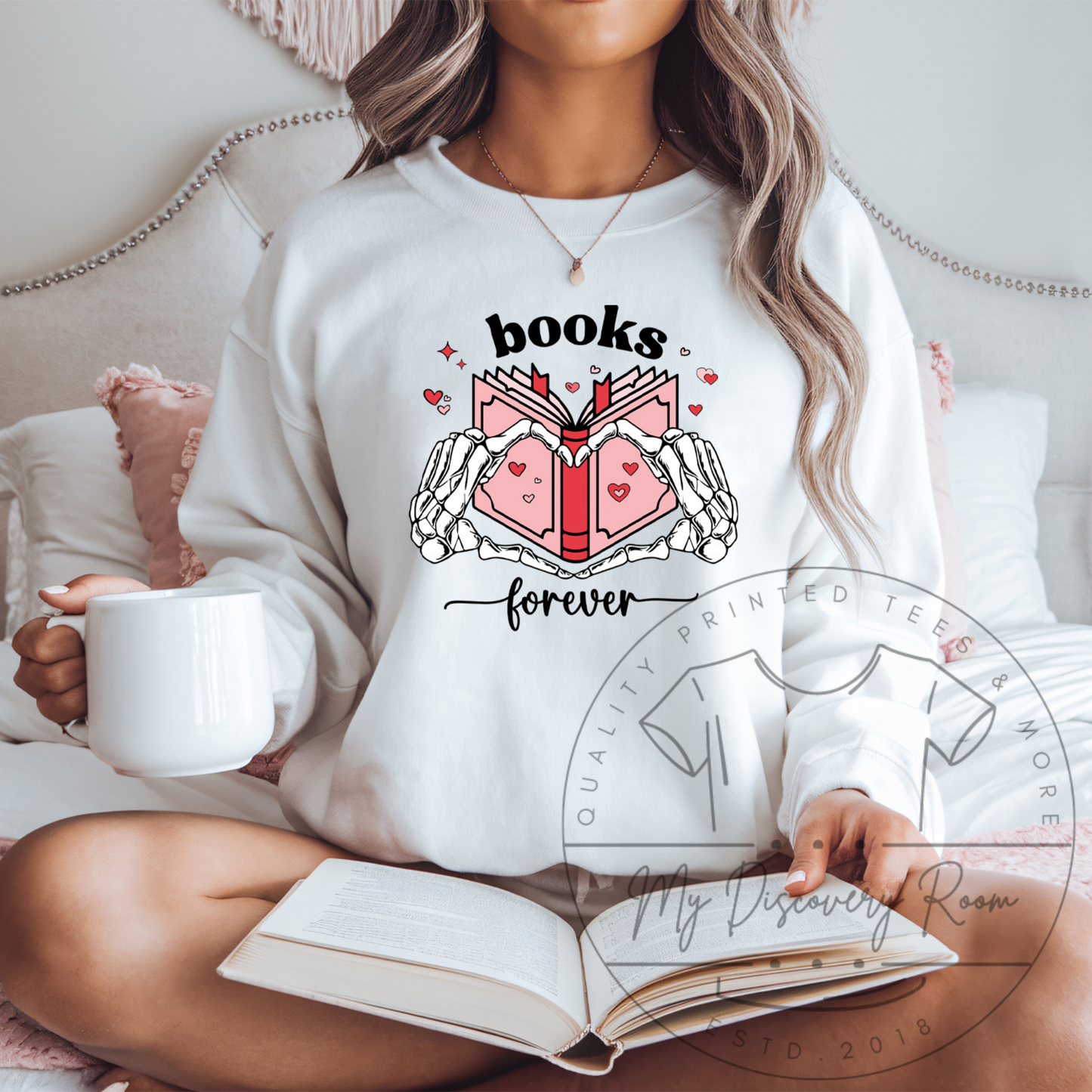 Books Forever Graphic Tee