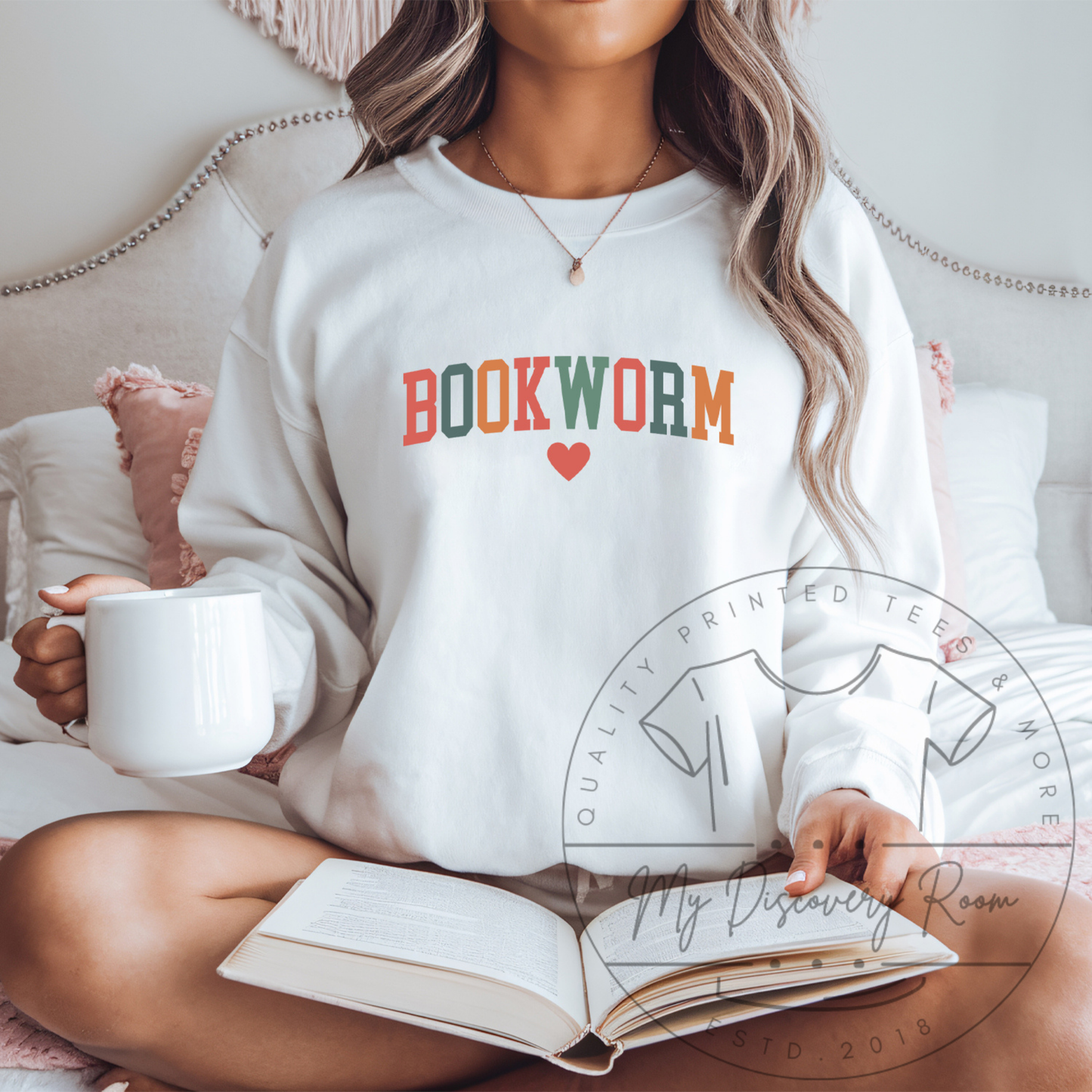 Book Worm Graphic Tee