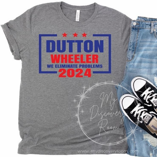 Dutton Wheeler 2024 Campaign Shirt Graphic Tee