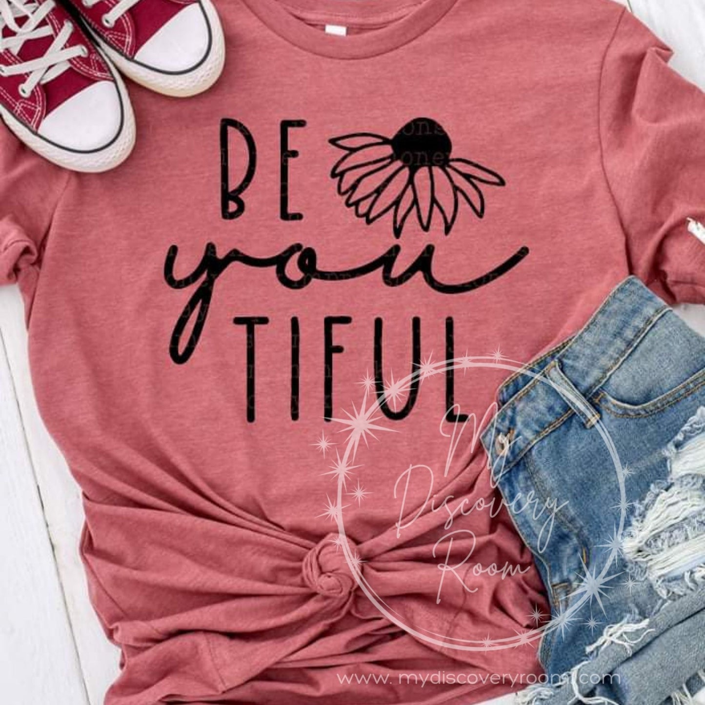 Be You Tiful Graphic Tee - MyDiscoveryRoom