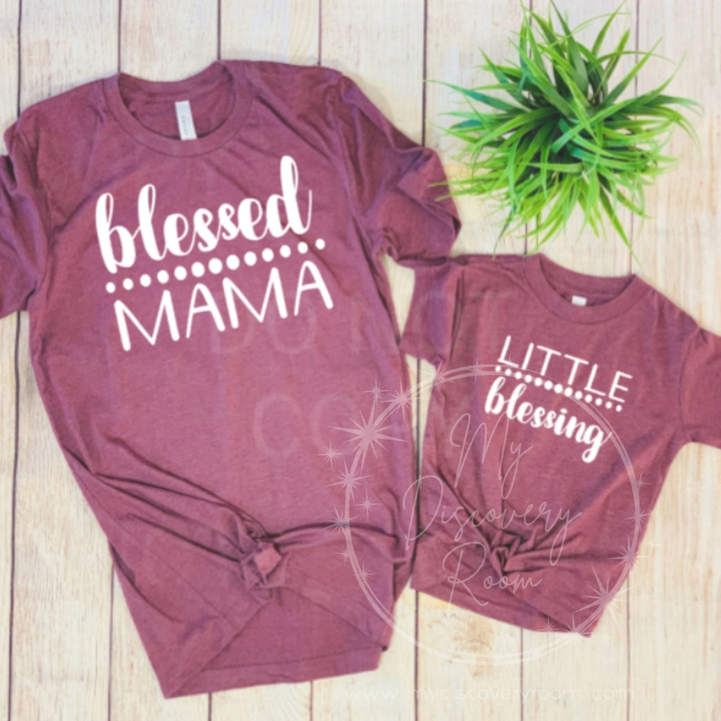 Blessed Mama Graphic Tee - MyDiscoveryRoom