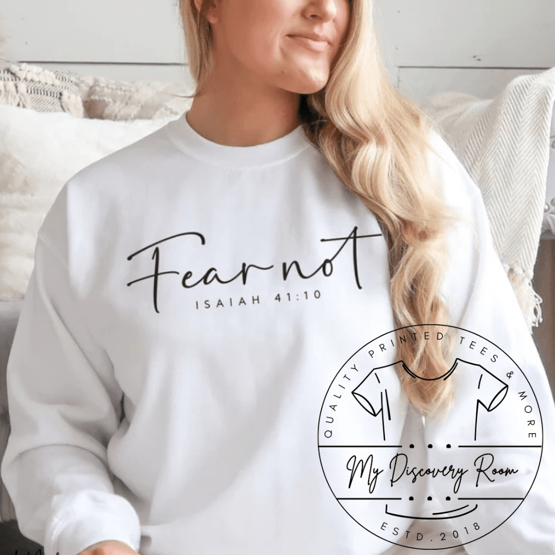Fear Not Isaiah 41:10 Graphic Tee - MyDiscoveryRoom