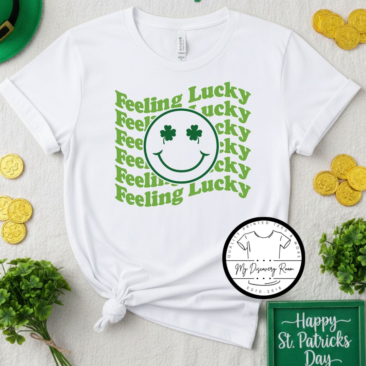 Feeling Lucky Graphic Tee - MyDiscoveryRoom