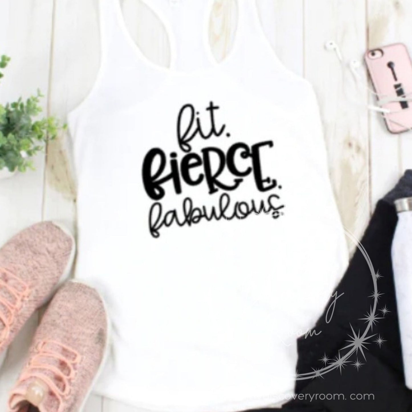 Fit Fierce Fabulous Graphic Tee - MyDiscoveryRoom