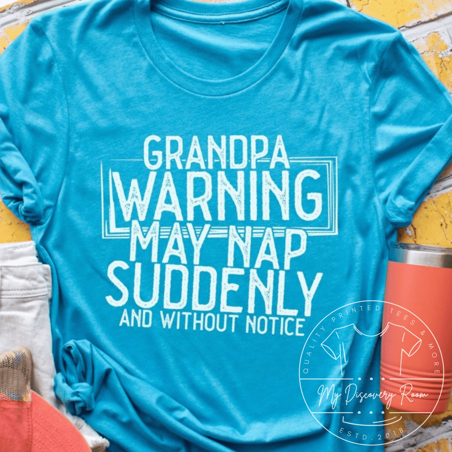 Grandpa Warning Graphic Tee - MyDiscoveryRoom