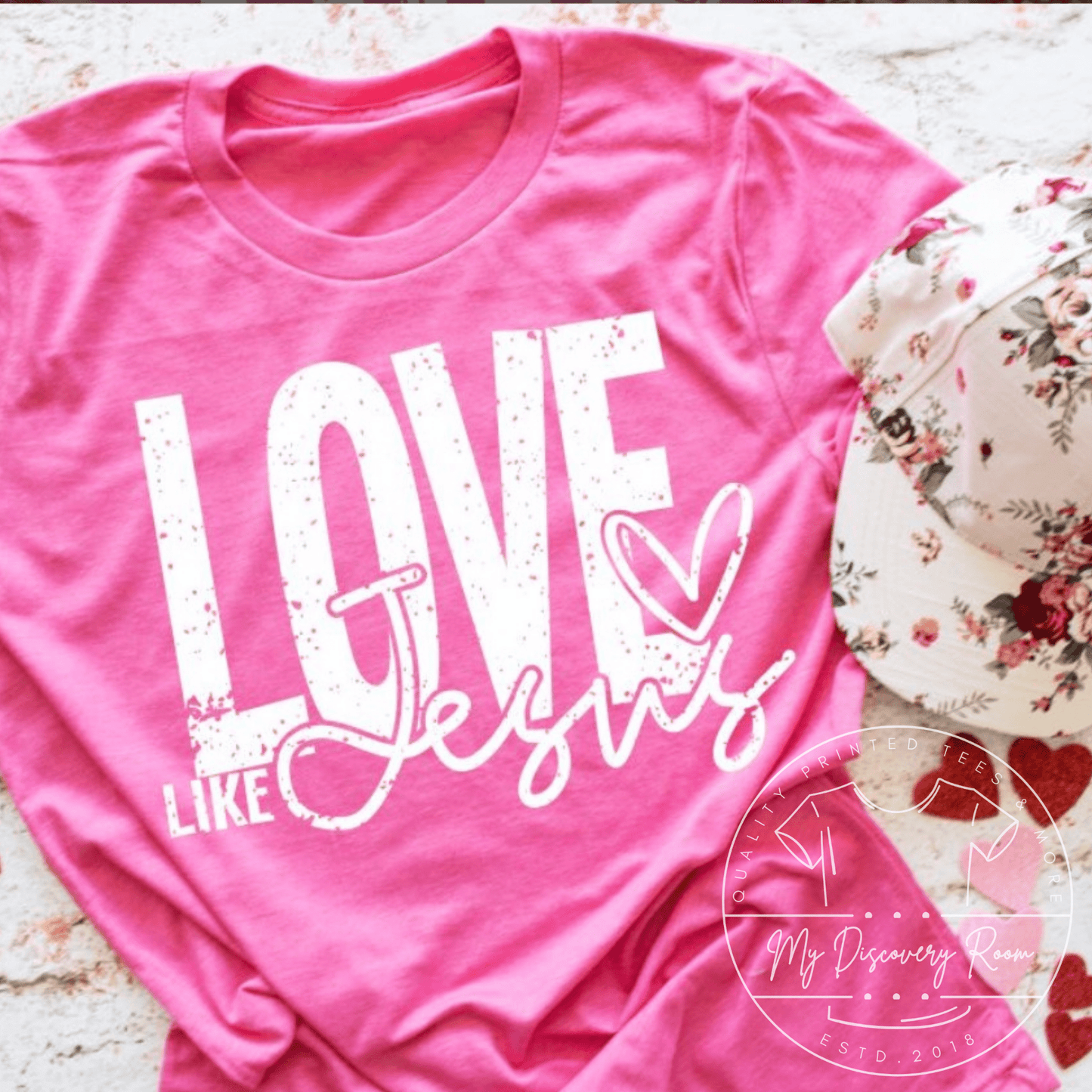 Love Like Jesus Graphic Tee - MyDiscoveryRoom