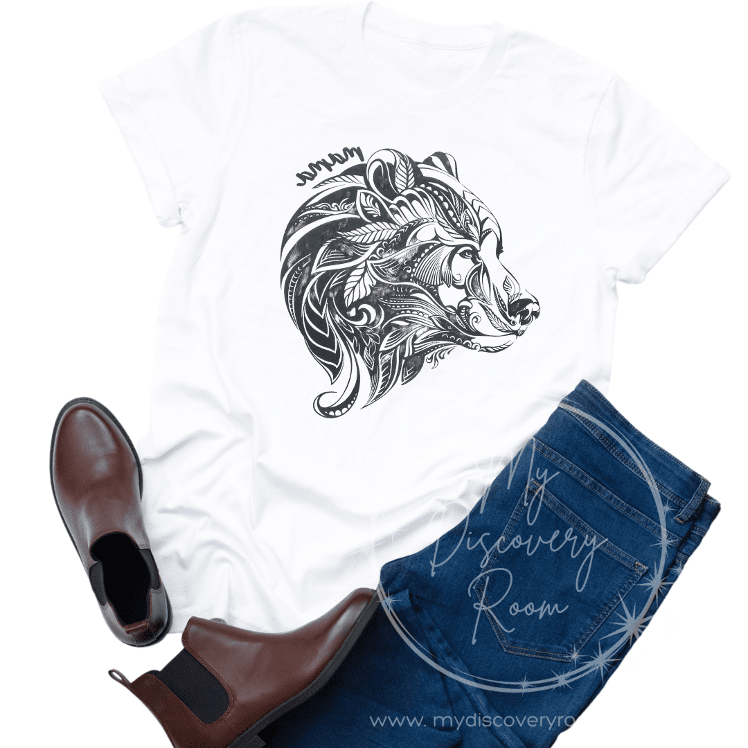 Mama Bear (Style 1) Graphic Tee - MyDiscoveryRoom
