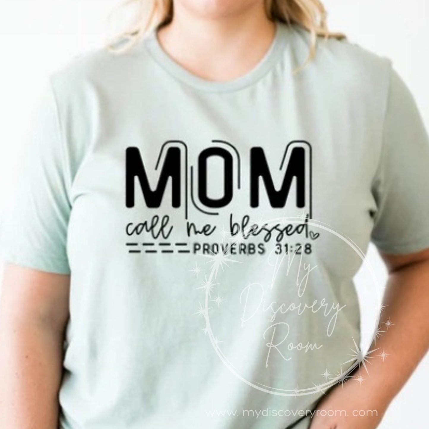 Mom Call Me Blessed Graphic Tee - MyDiscoveryRoom