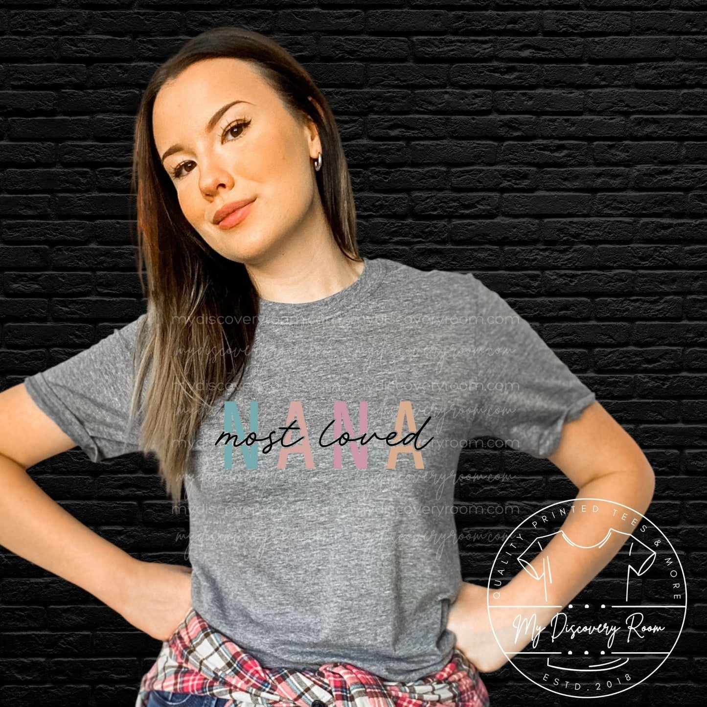 Most Loved Nana Graphic Tee - MyDiscoveryRoom