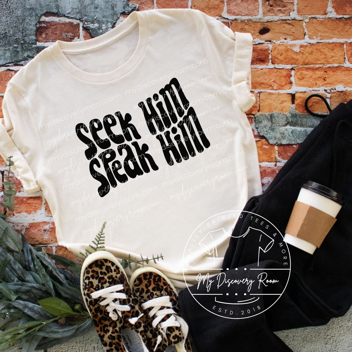 Seek Him Speak Him Graphic Tee - MyDiscoveryRoom