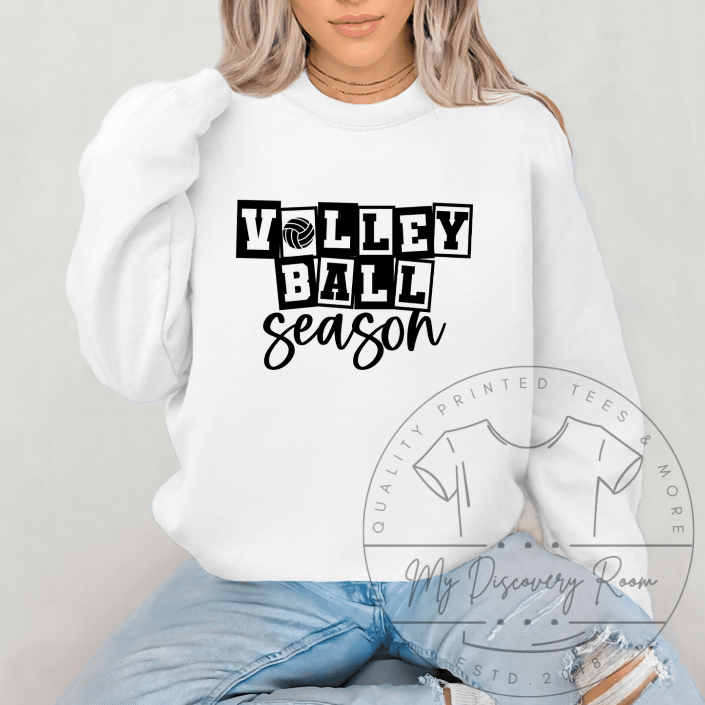 Volleyball Season. Graphic Tee - MyDiscoveryRoom