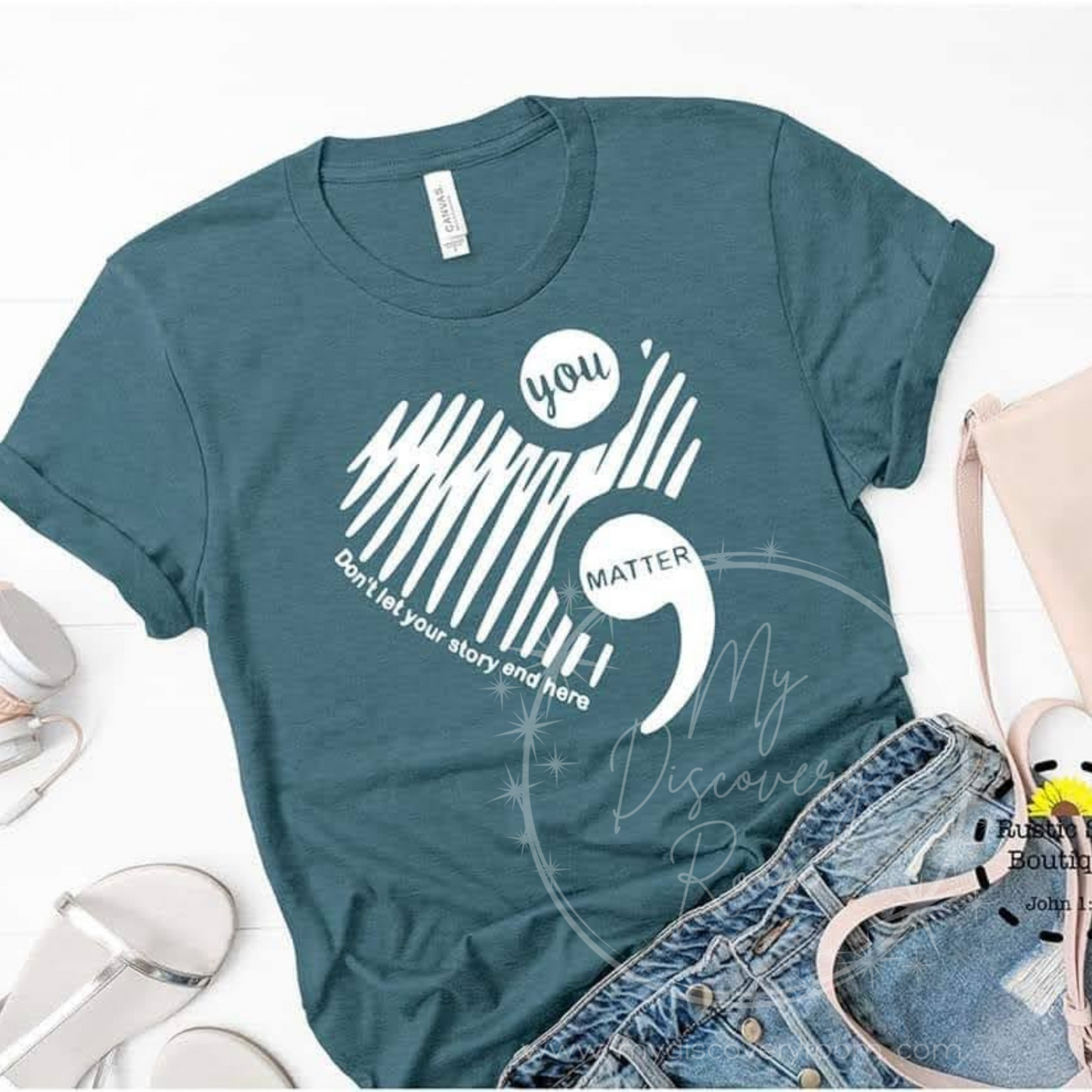 You Matter Semicolon Graphic Tee