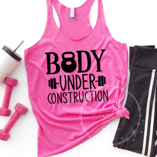 Body Under Construction Graphic Tee
