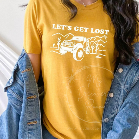 Let's Get Lost Graphic Tee