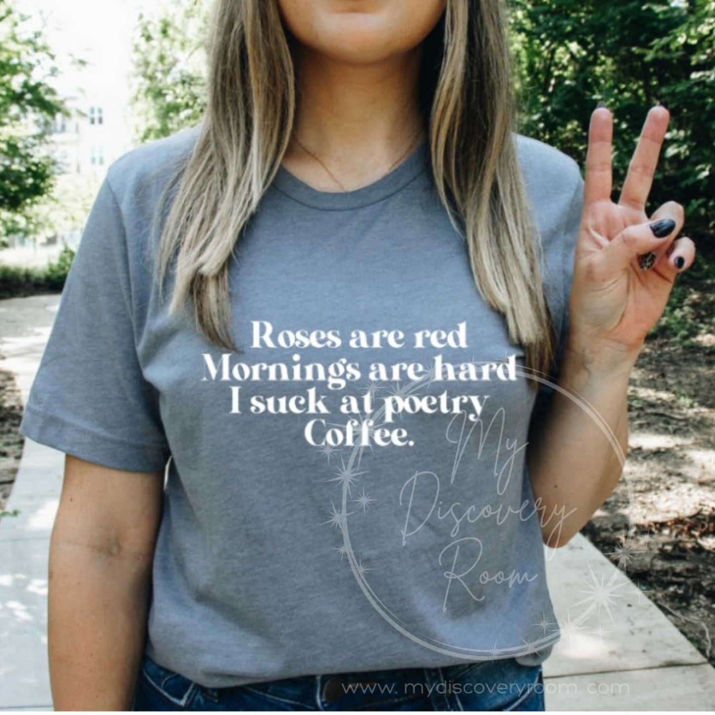 Coffee Poetry Graphic Tee