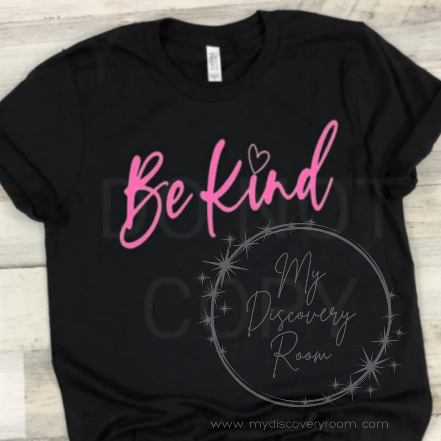 Be Kind - pink Graphic Tee