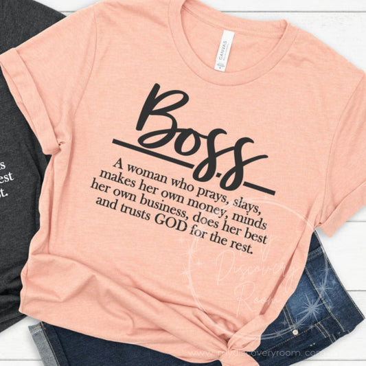 Boss Definition Graphic Tee
