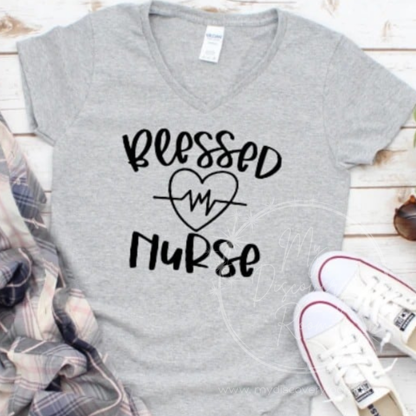 Blessed Nurse Graphic Tee
