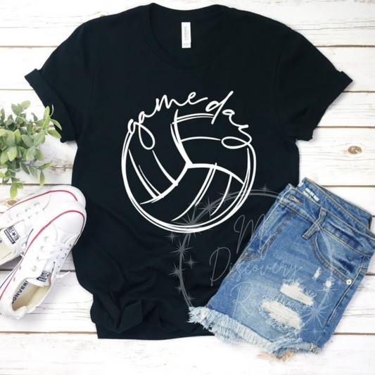 Gameday Volleyball Graphic Tee