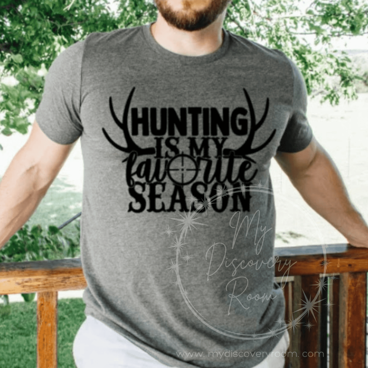Hunting Is My Favorite Season Graphic Tee - MyDiscoveryRoom