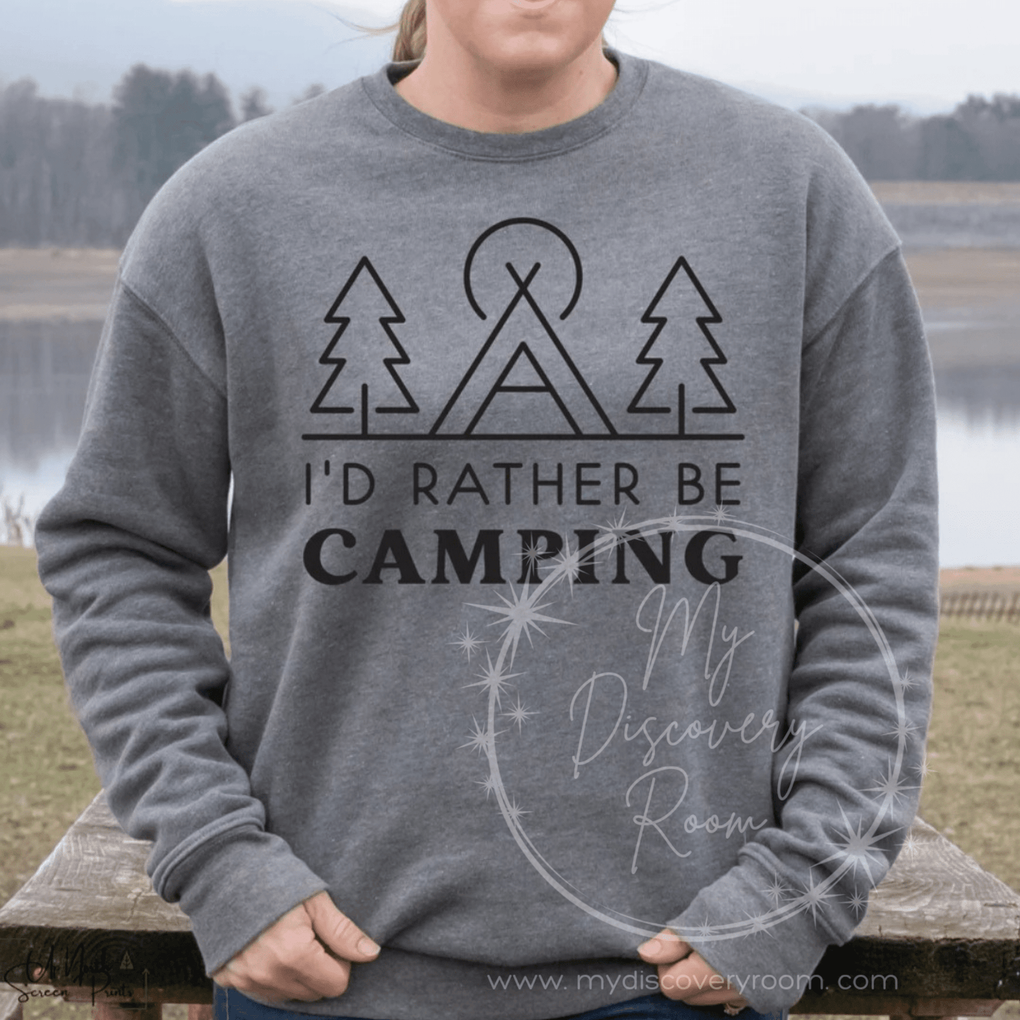 I'd Rather Be Camping Graphic Tee - MyDiscoveryRoom