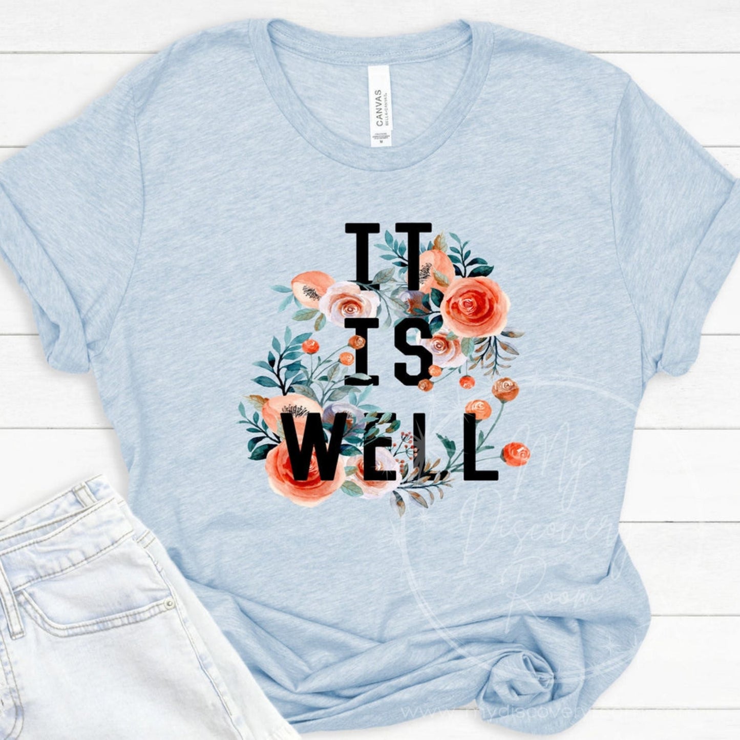 It Is Well Graphic Tee - MyDiscoveryRoom