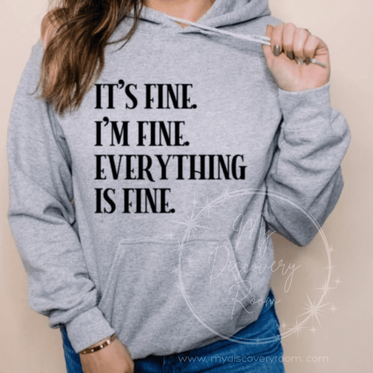 It's Fine I'm Fine Everything's Fine (2) Graphic Tee - MyDiscoveryRoom