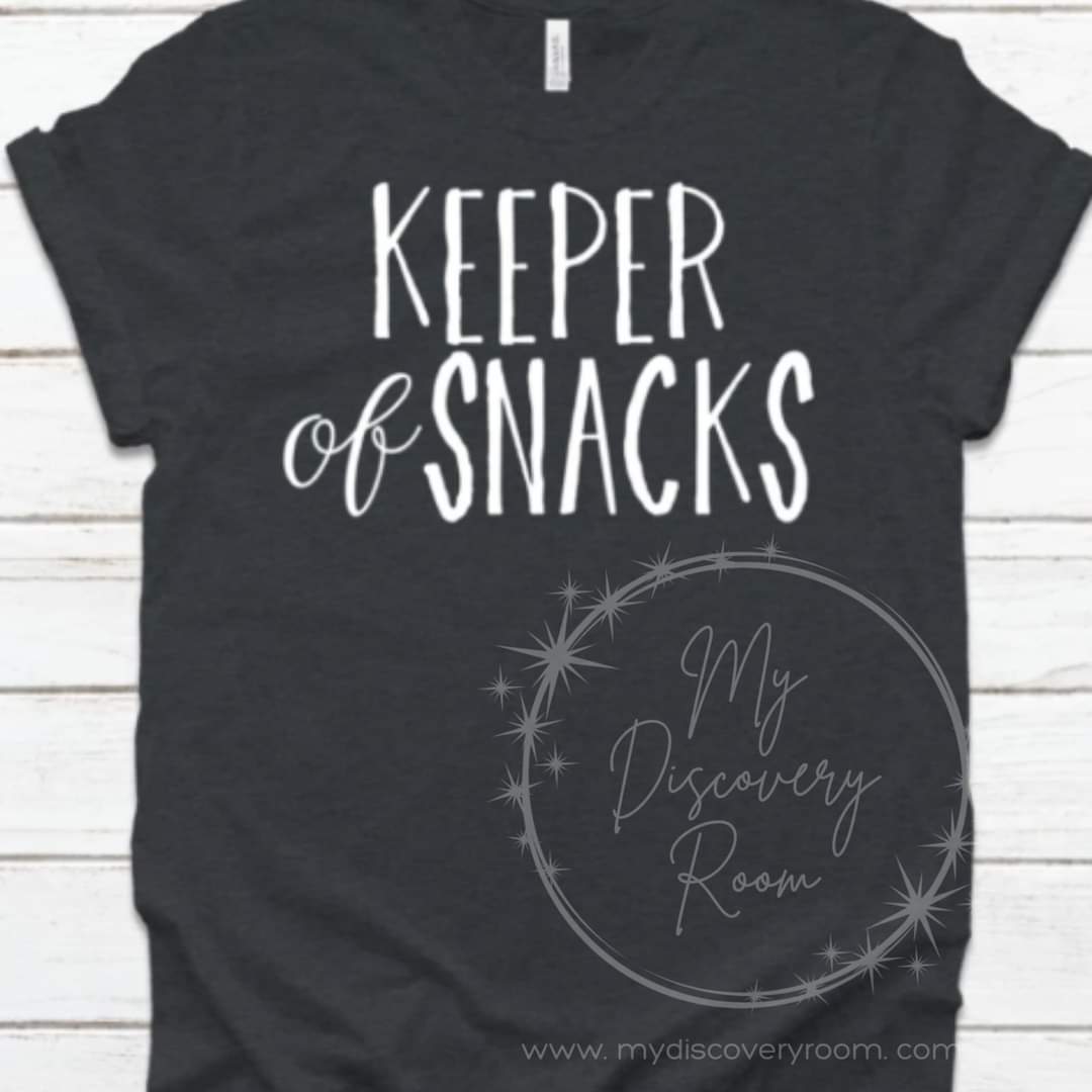 Keeper Of Snacks Graphic Tee - MyDiscoveryRoom