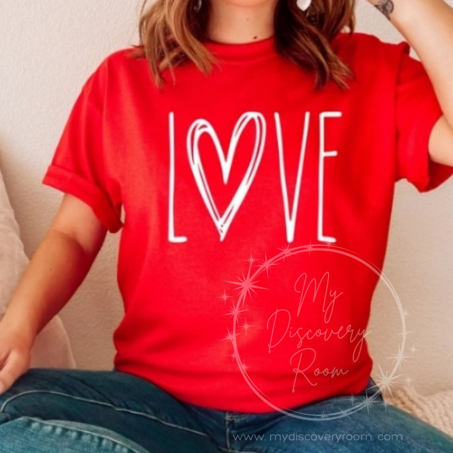 L<3VE Graphic Tee - MyDiscoveryRoom