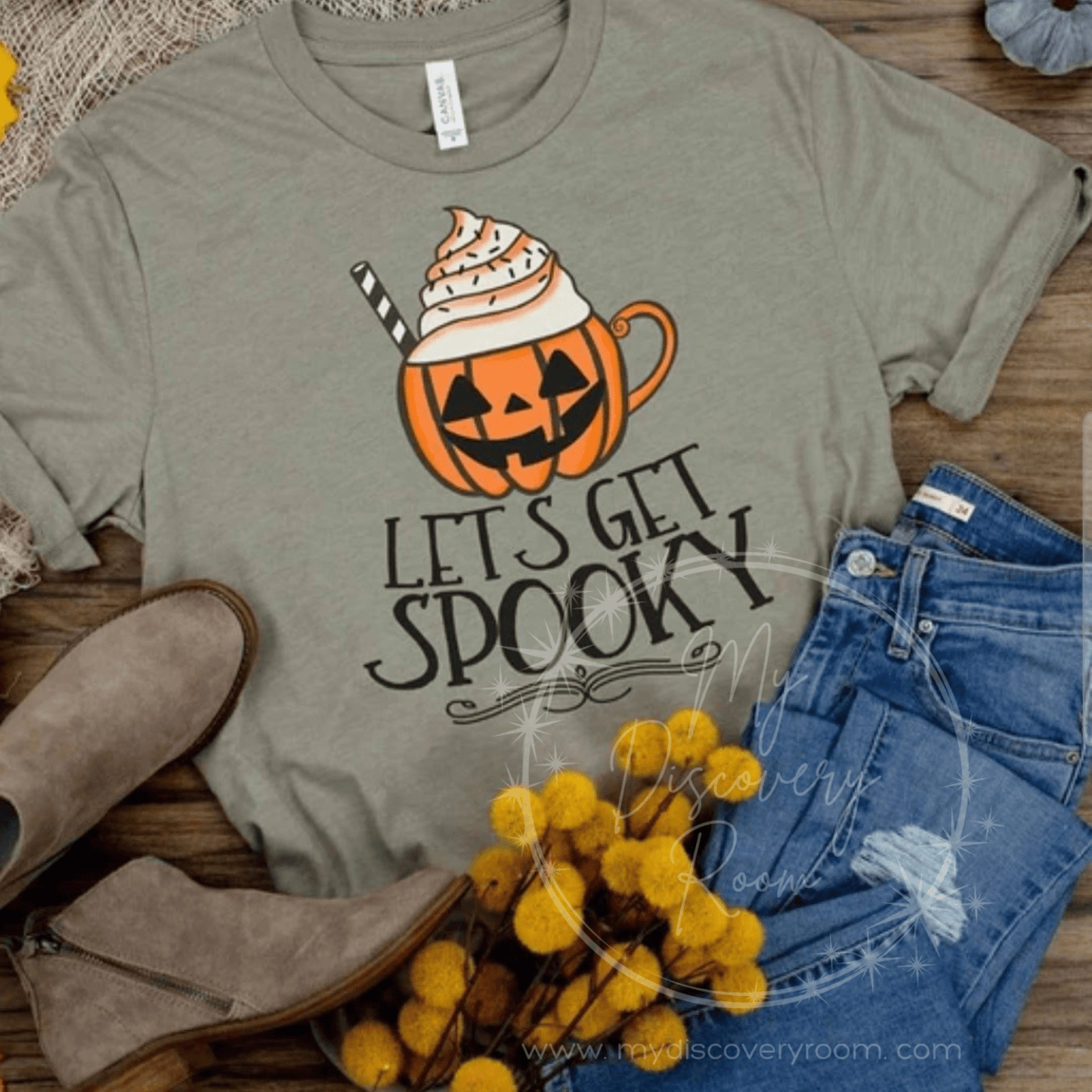 Let's Get Spooky Graphic Tee - MyDiscoveryRoom