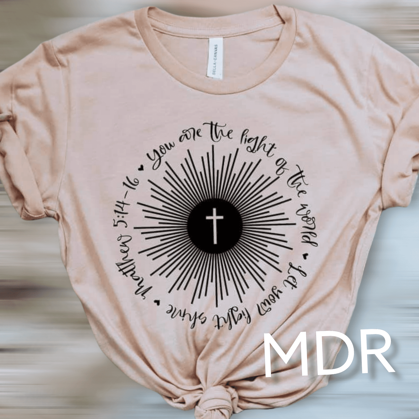 Light Of The World Matthew 5:14 Graphic Tee - MyDiscoveryRoom
