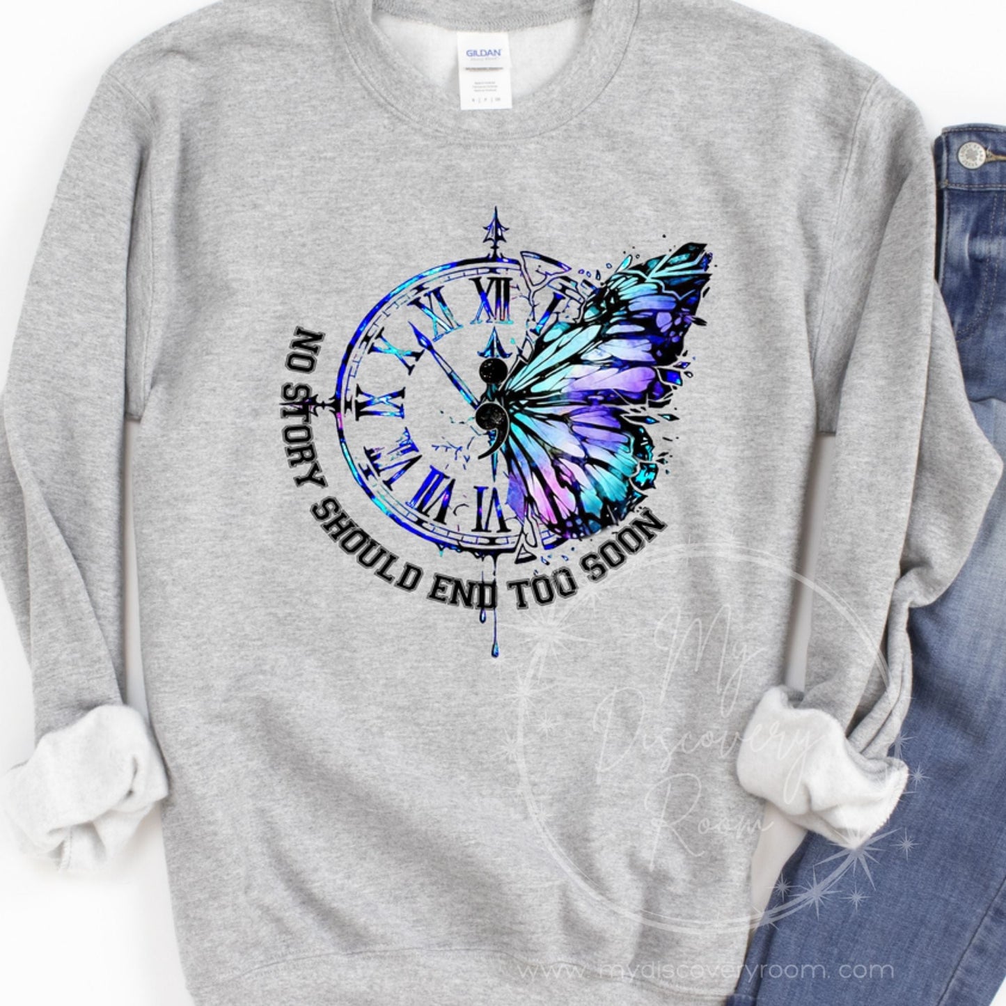 No Story Should End Too Soon Graphic Tee - MyDiscoveryRoom