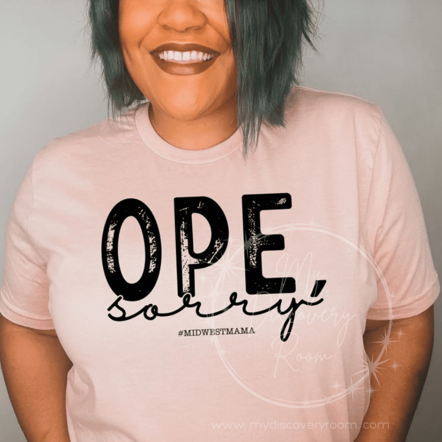 Ope Sorry midwestmama Graphic Tee - MyDiscoveryRoom