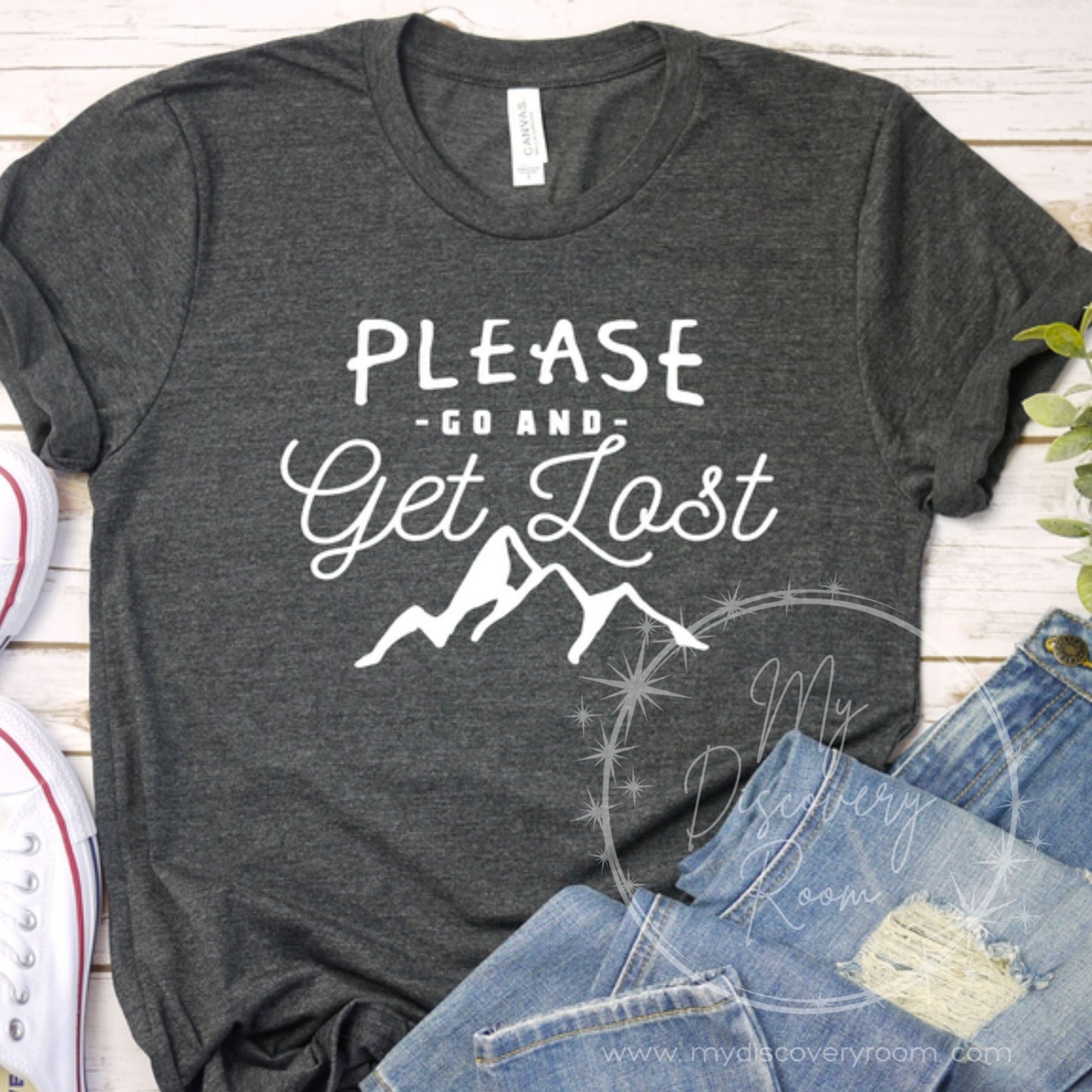 Please Go And Get Lost Graphic Tee - MyDiscoveryRoom
