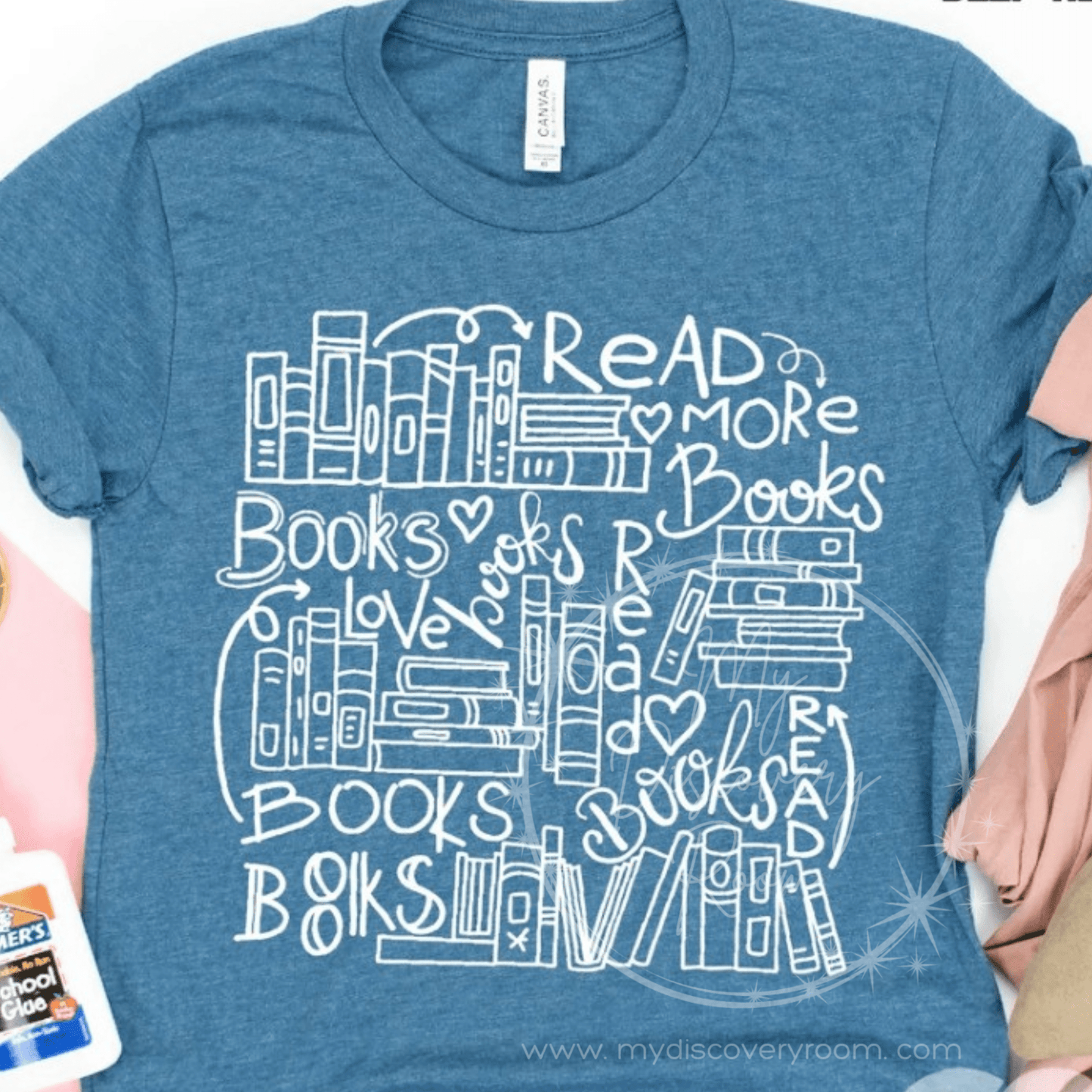 Read More Books Graphic Tee - MyDiscoveryRoom