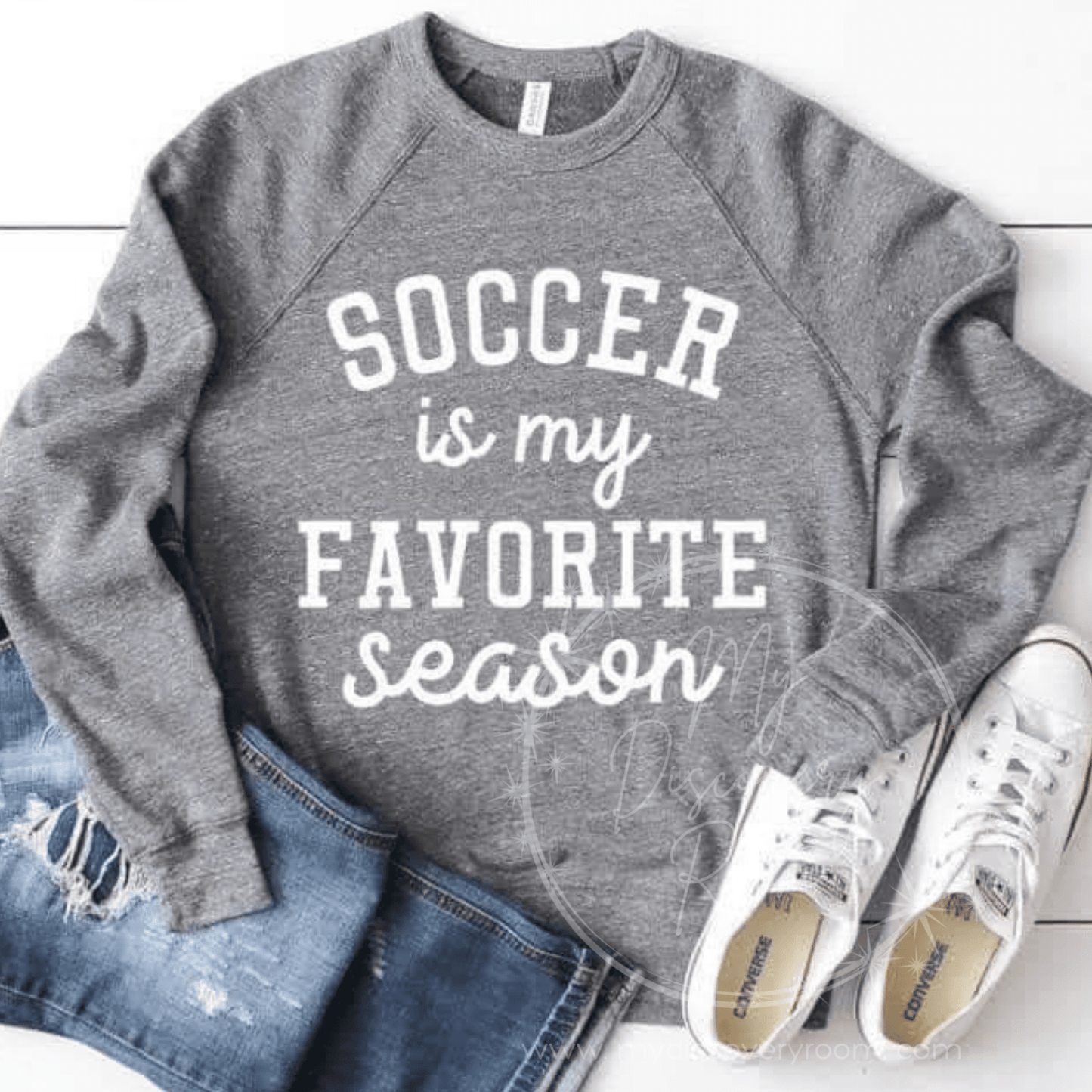 Soccer Is My Favorite Season Graphic Tee - MyDiscoveryRoom
