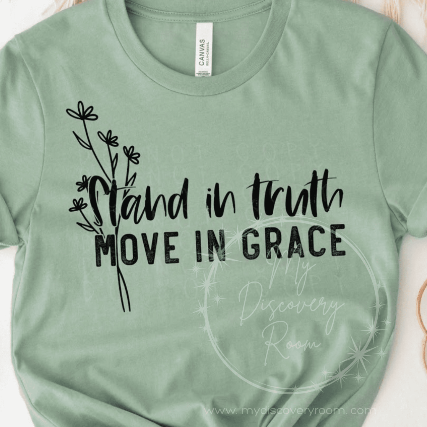 Stand In Truth Move In Grace Graphic Tee - MyDiscoveryRoom
