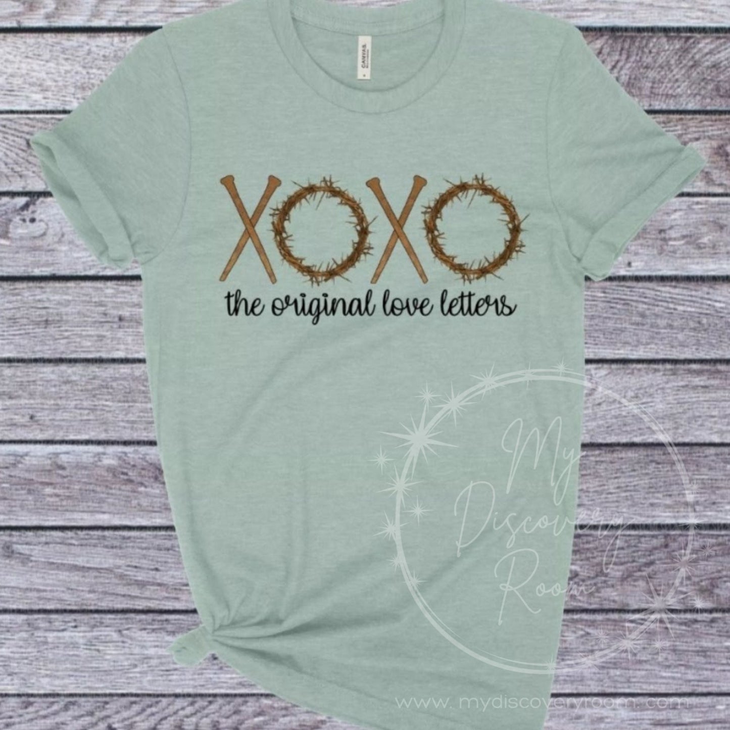 XOXO The Original Love Letters Graphic Tee - MyDiscoveryRoom