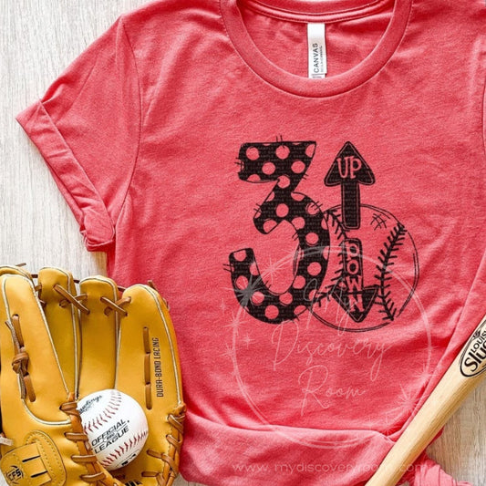 3 Up 3 Down Graphic Tee - MyDiscoveryRoom