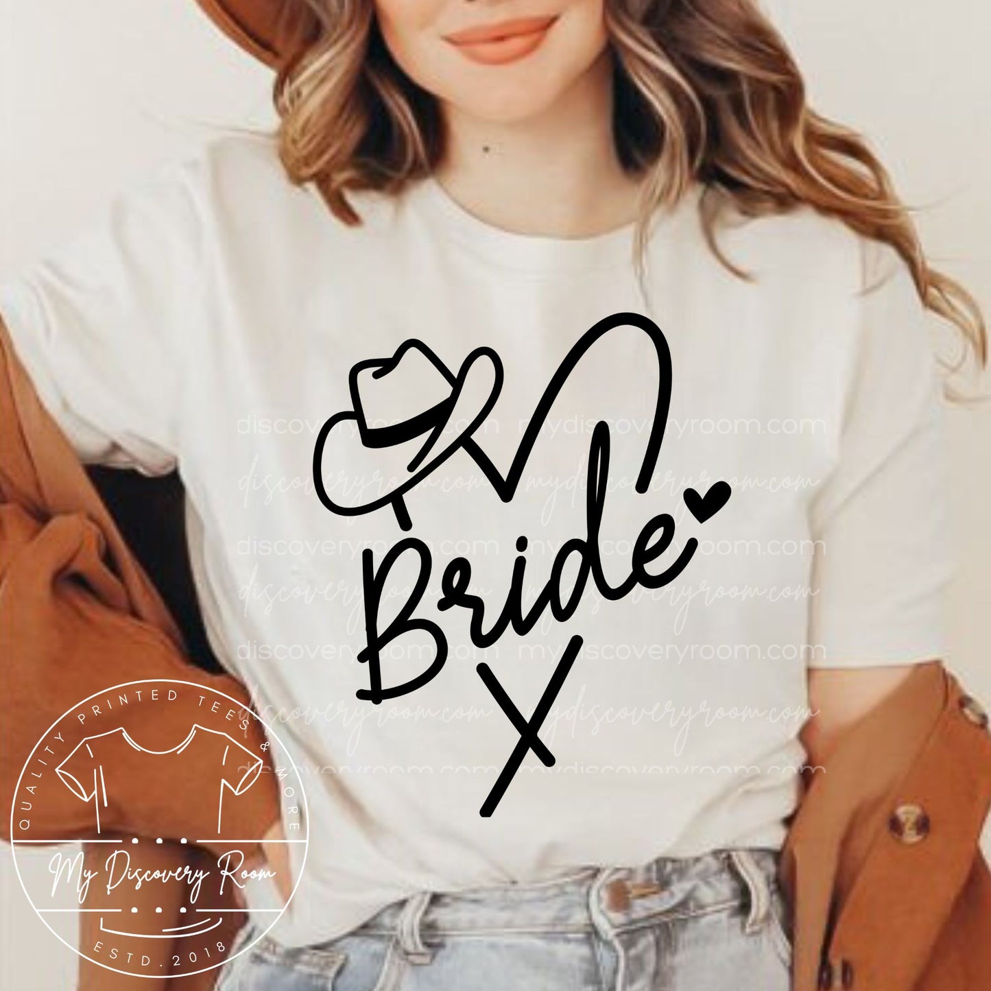 Bride With Heart Graphic Tee